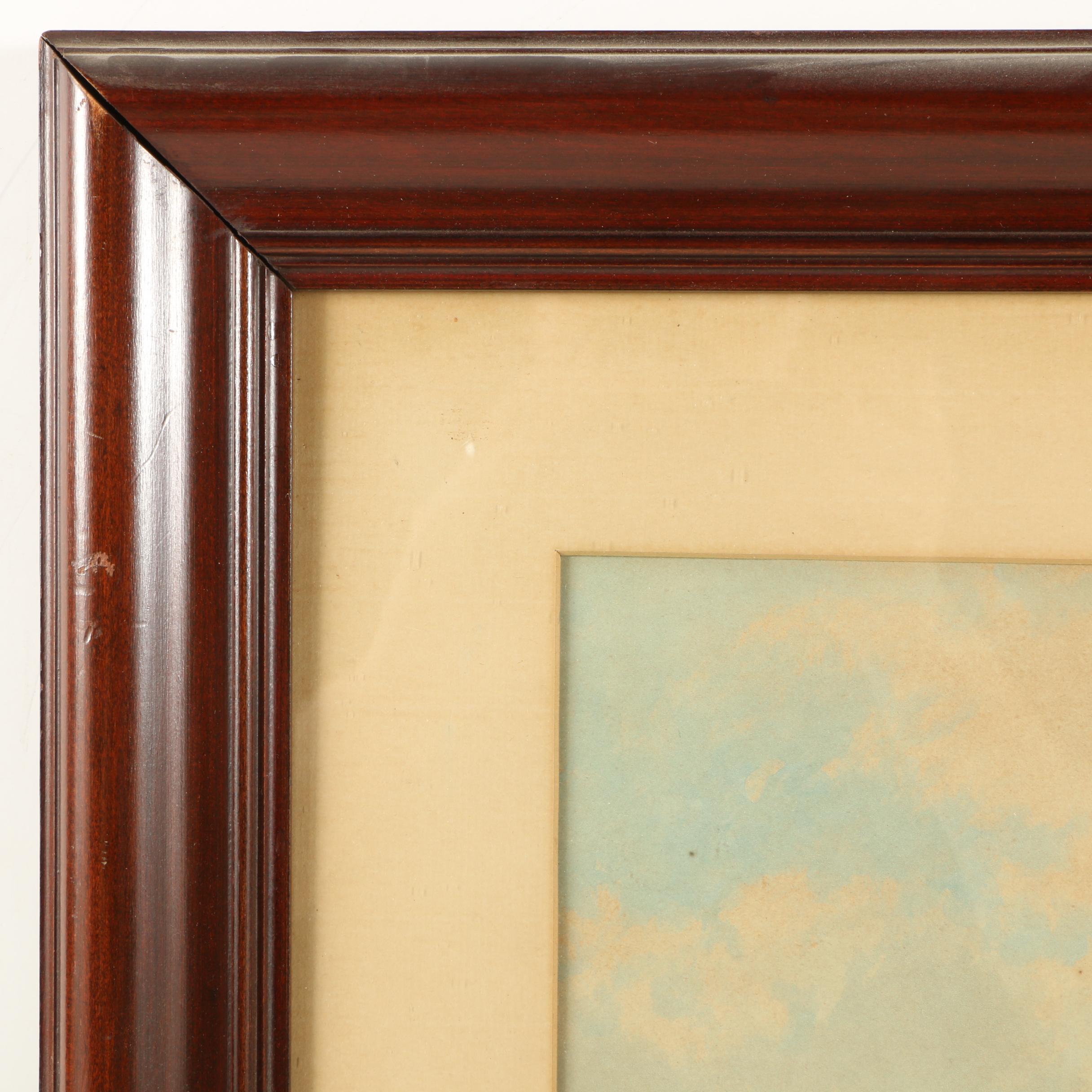 Etching With Aquatint After John Frederick Herring's "Noon"