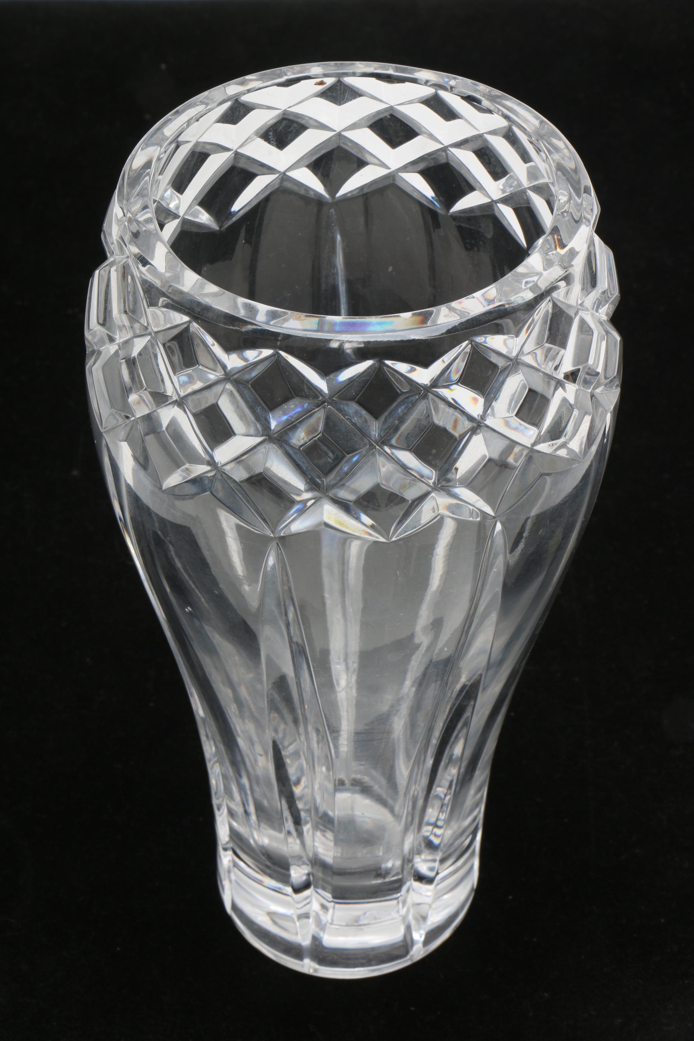 Crystal Vases including Waterford