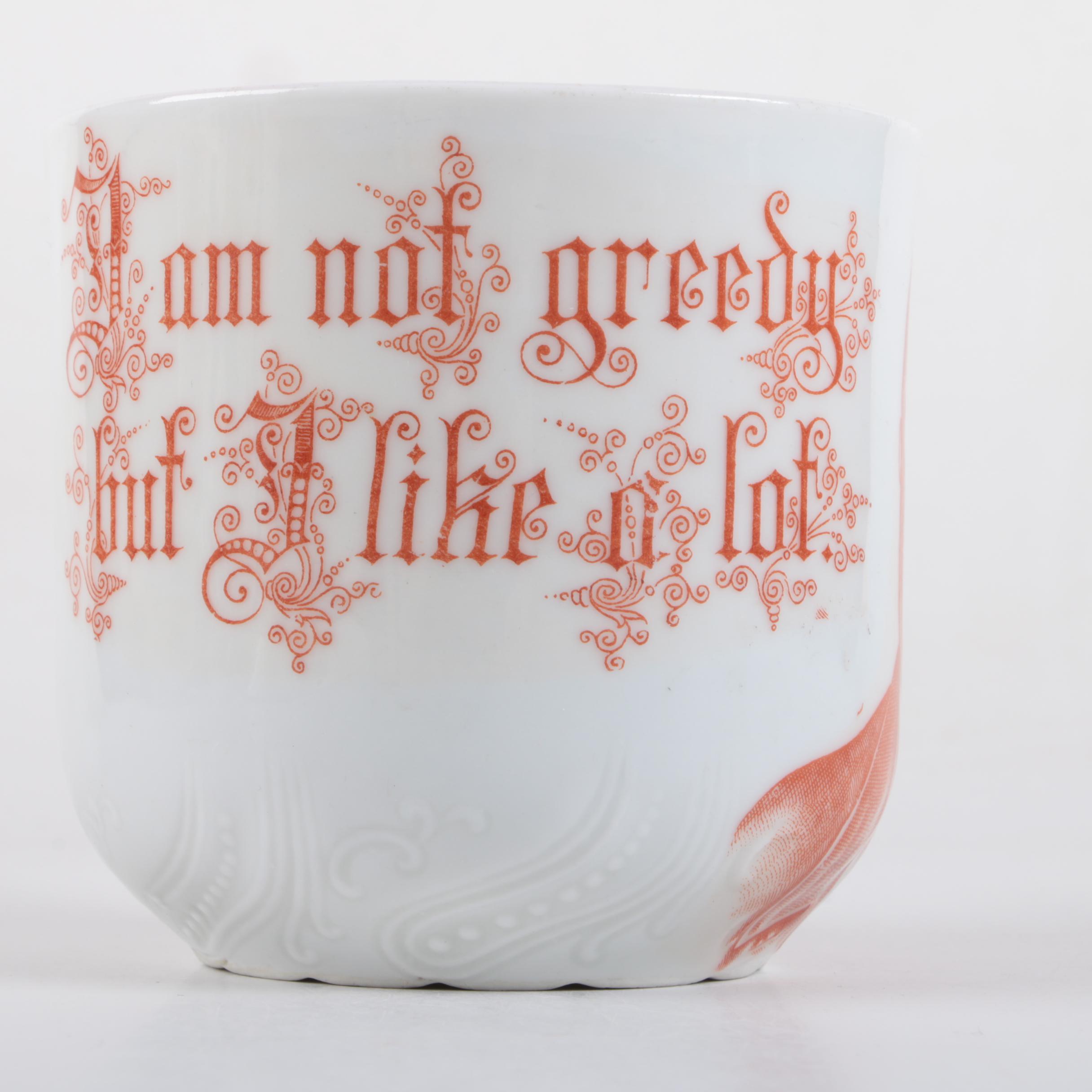 Vintage Satire Leuchtenberg Coffee Cup and Saucer