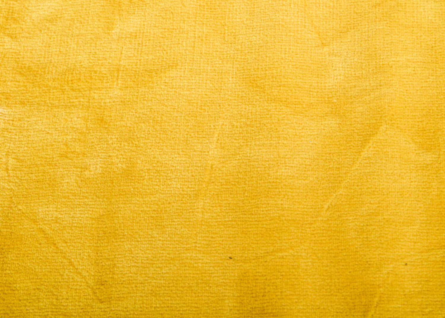 Mid Century Modern Yellow Loveseat