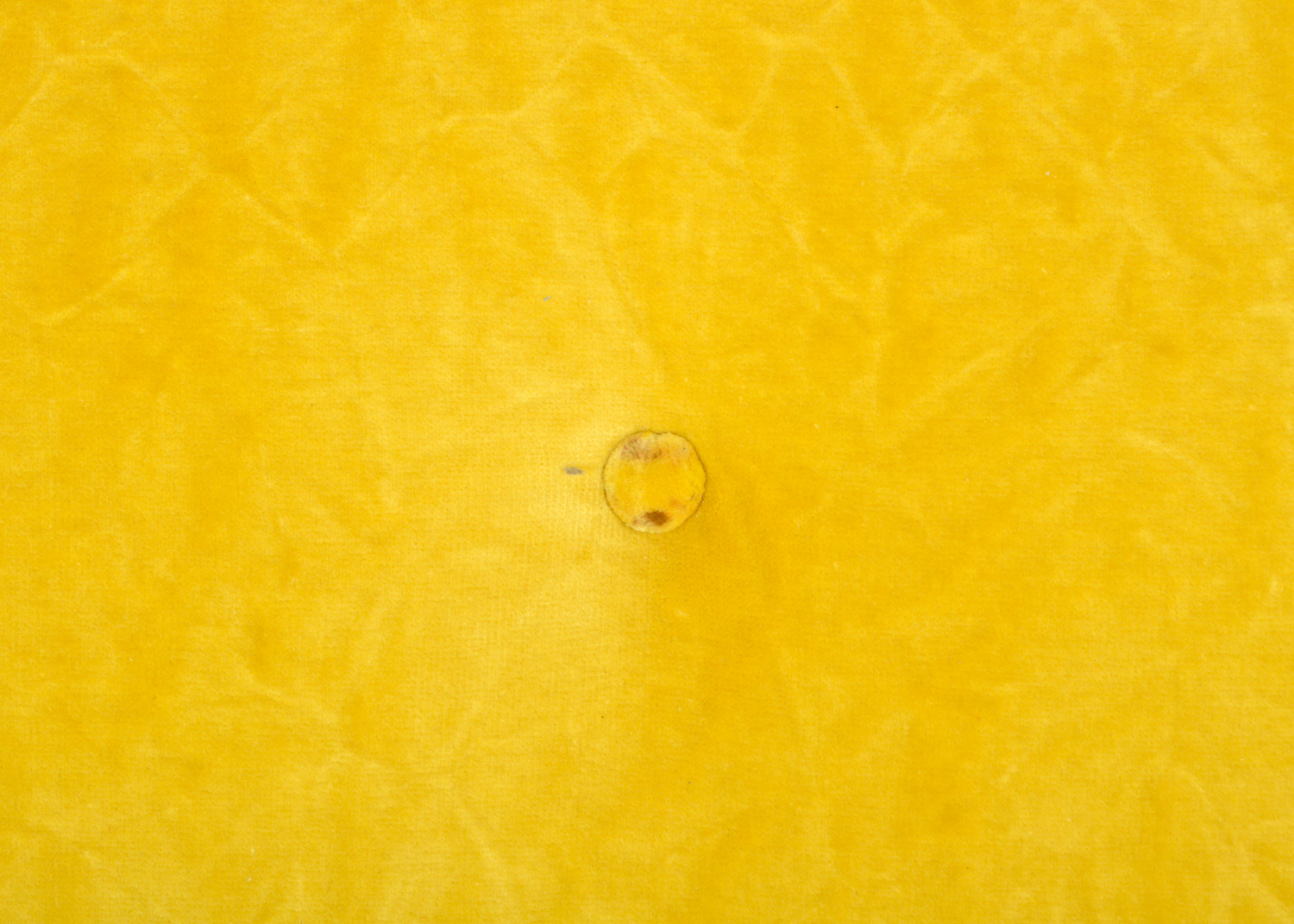 Mid Century Modern Yellow Loveseat