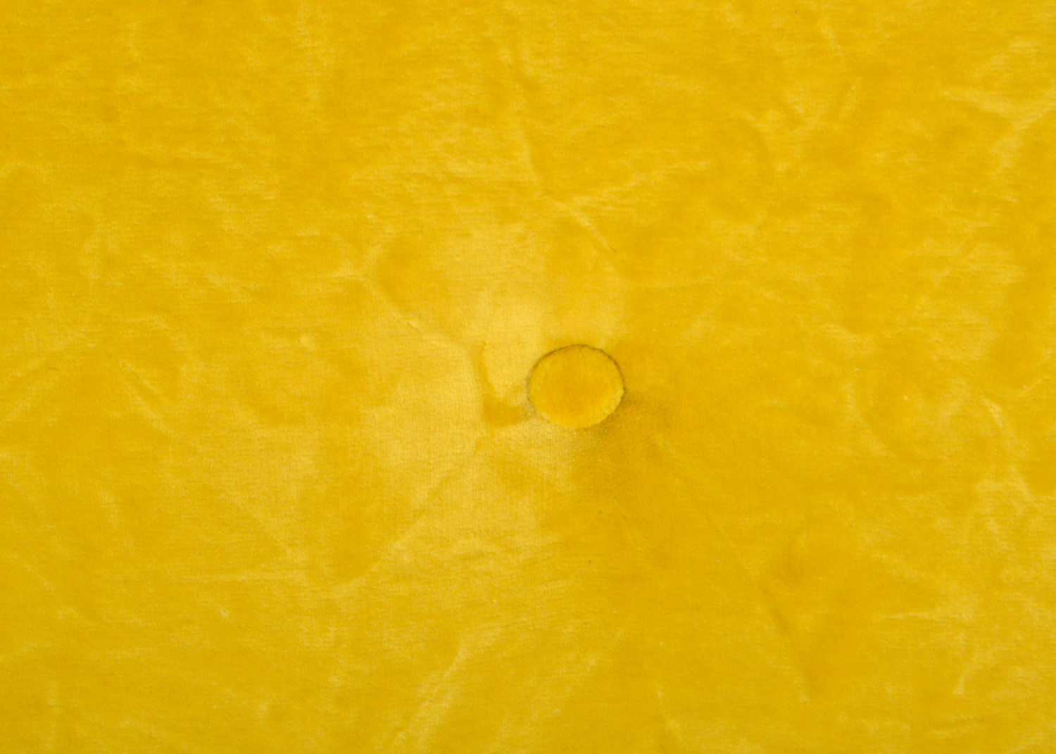 Mid Century Modern Yellow Loveseat