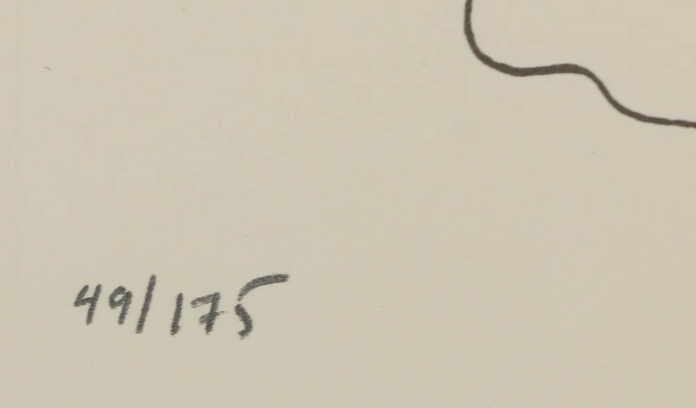 Reproduction Héliogravure After Pablo Picasso "Etude Pour Yuri Gagarin"