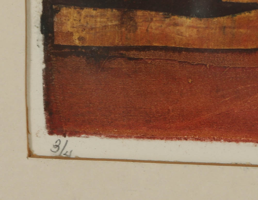 Gracia P. Dayton Etching "St, Anton #2"