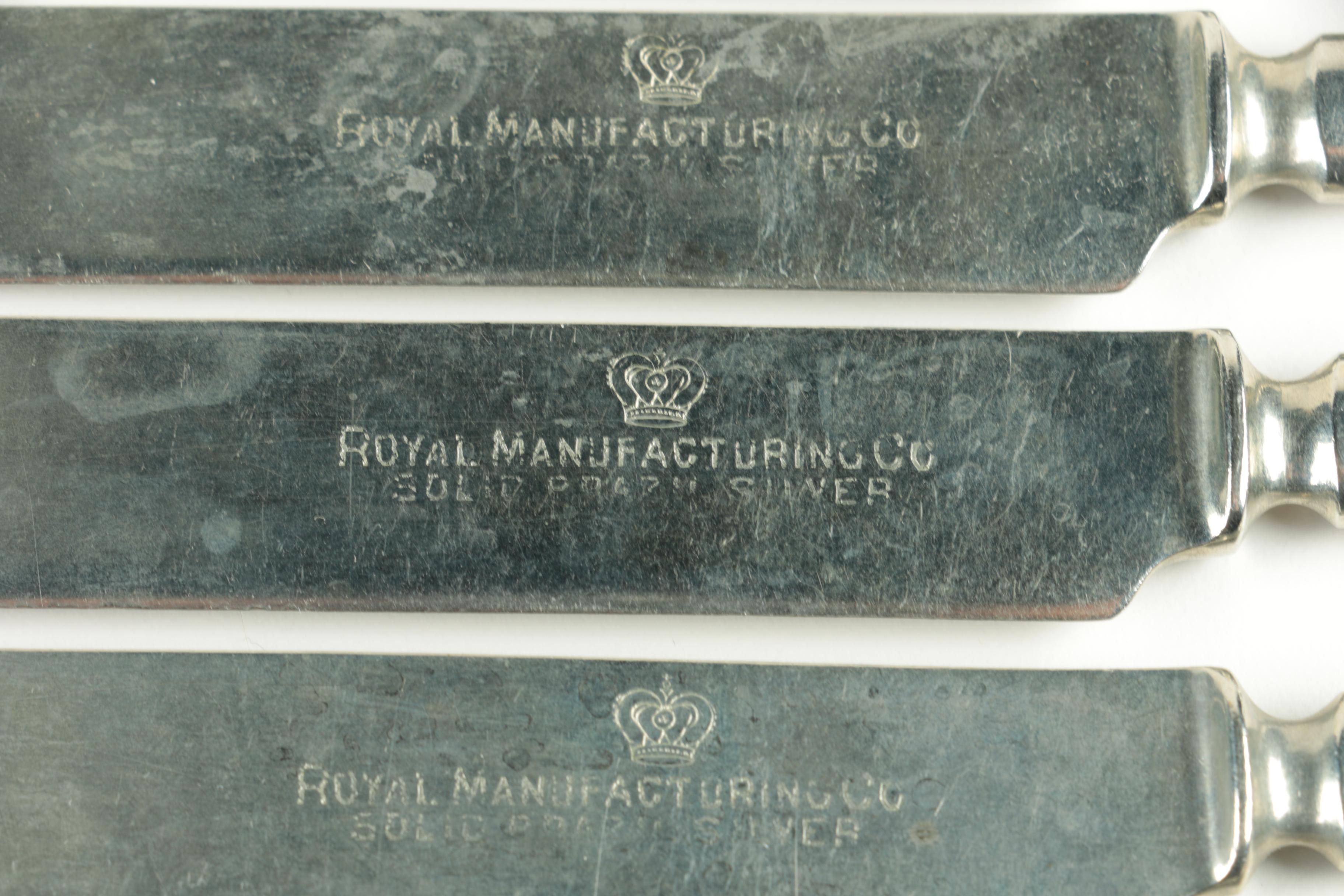 Royal Manufacturing Co. Brazil Silver Flatware