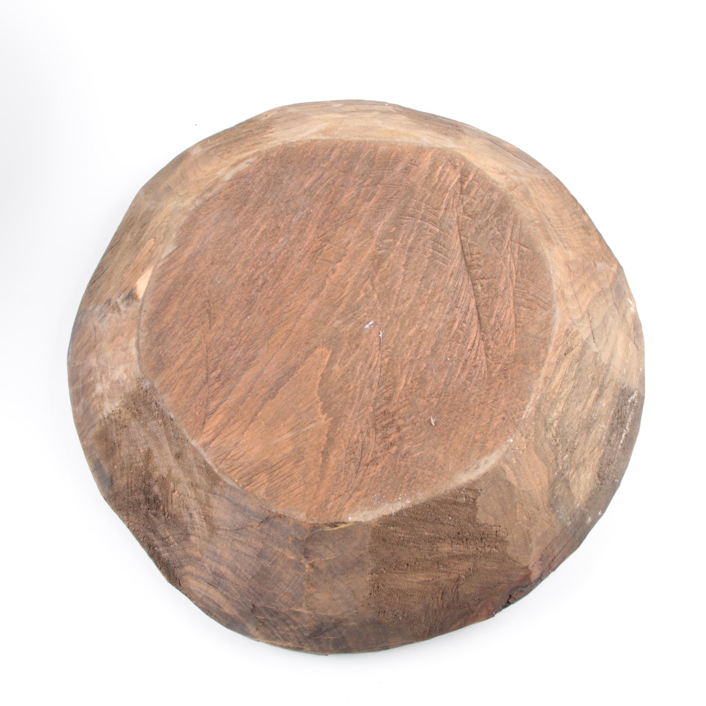 PRIORITY-Assorted Primitive Wood Bowls
