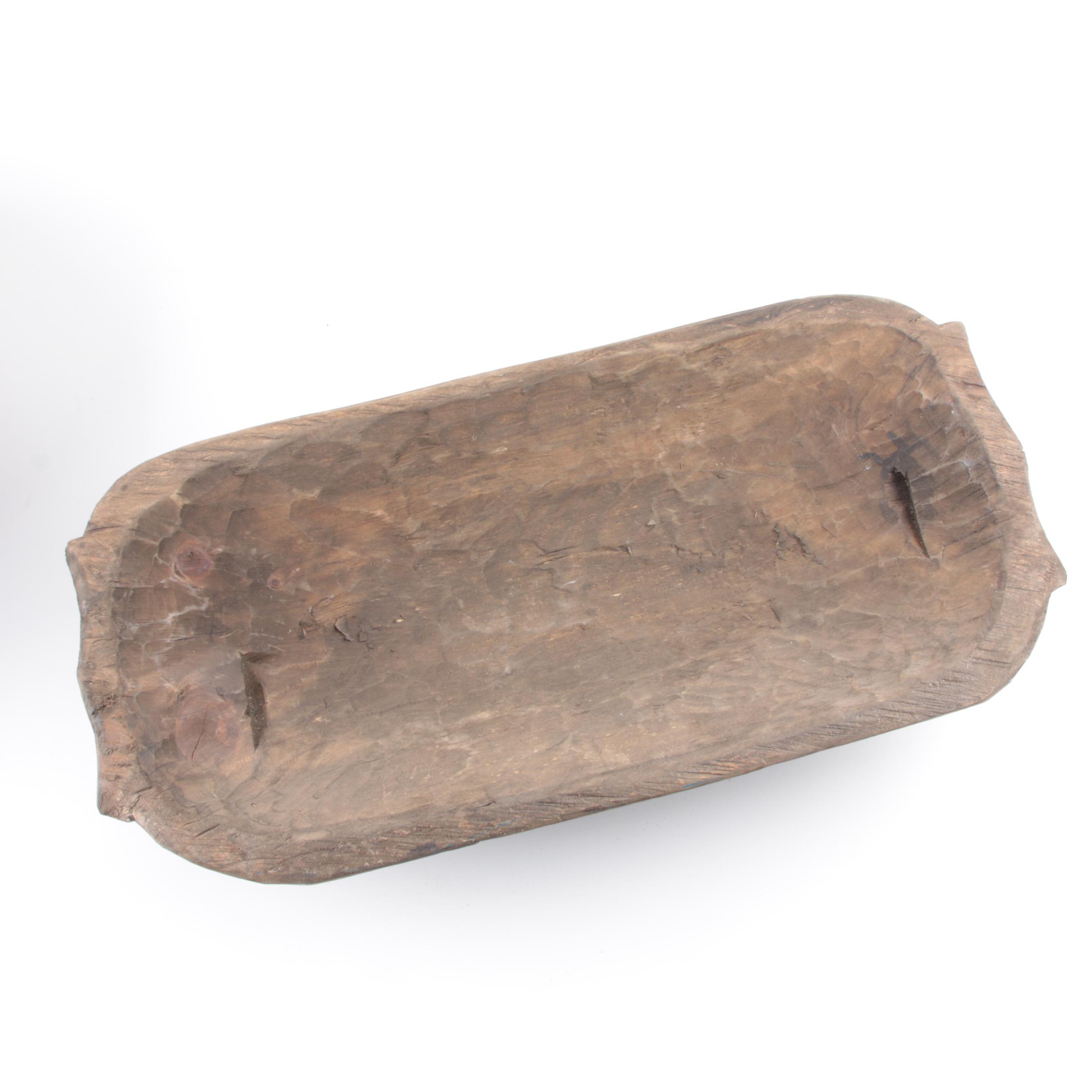 PRIORITY-Assorted Primitive Wood Bowls