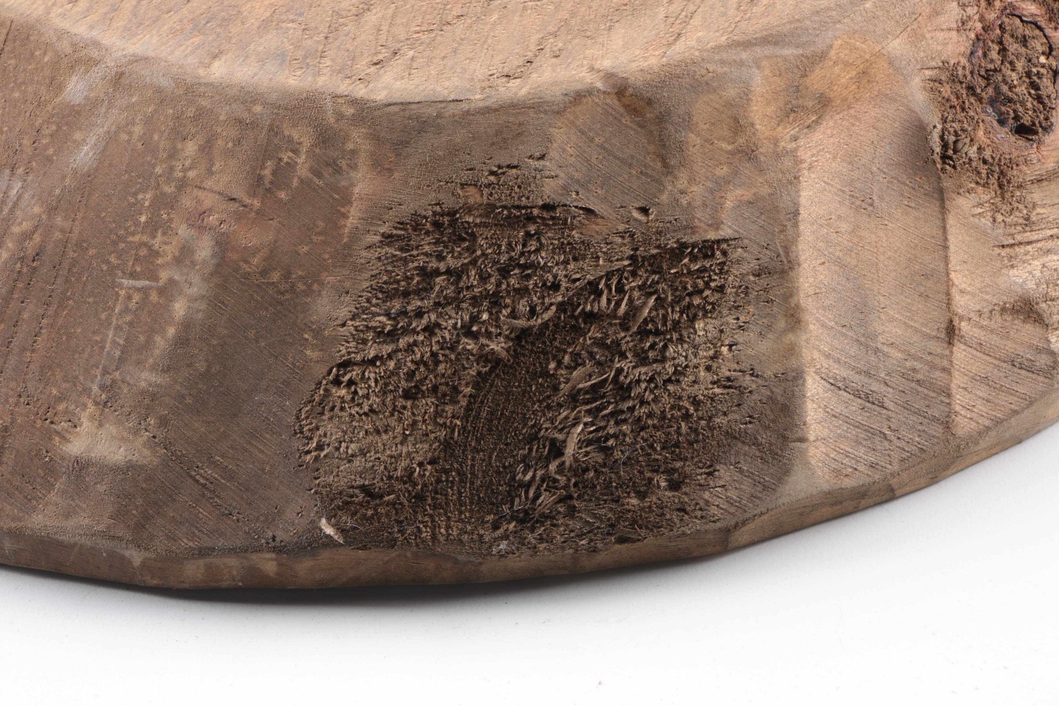 PRIORITY-Assorted Primitive Wood Bowls