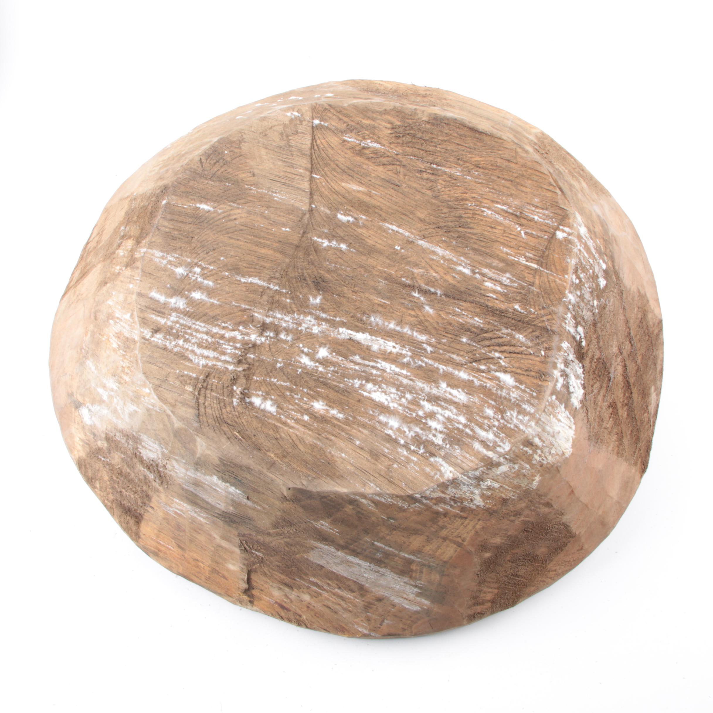 PRIORITY-Assorted Primitive Wood Bowls