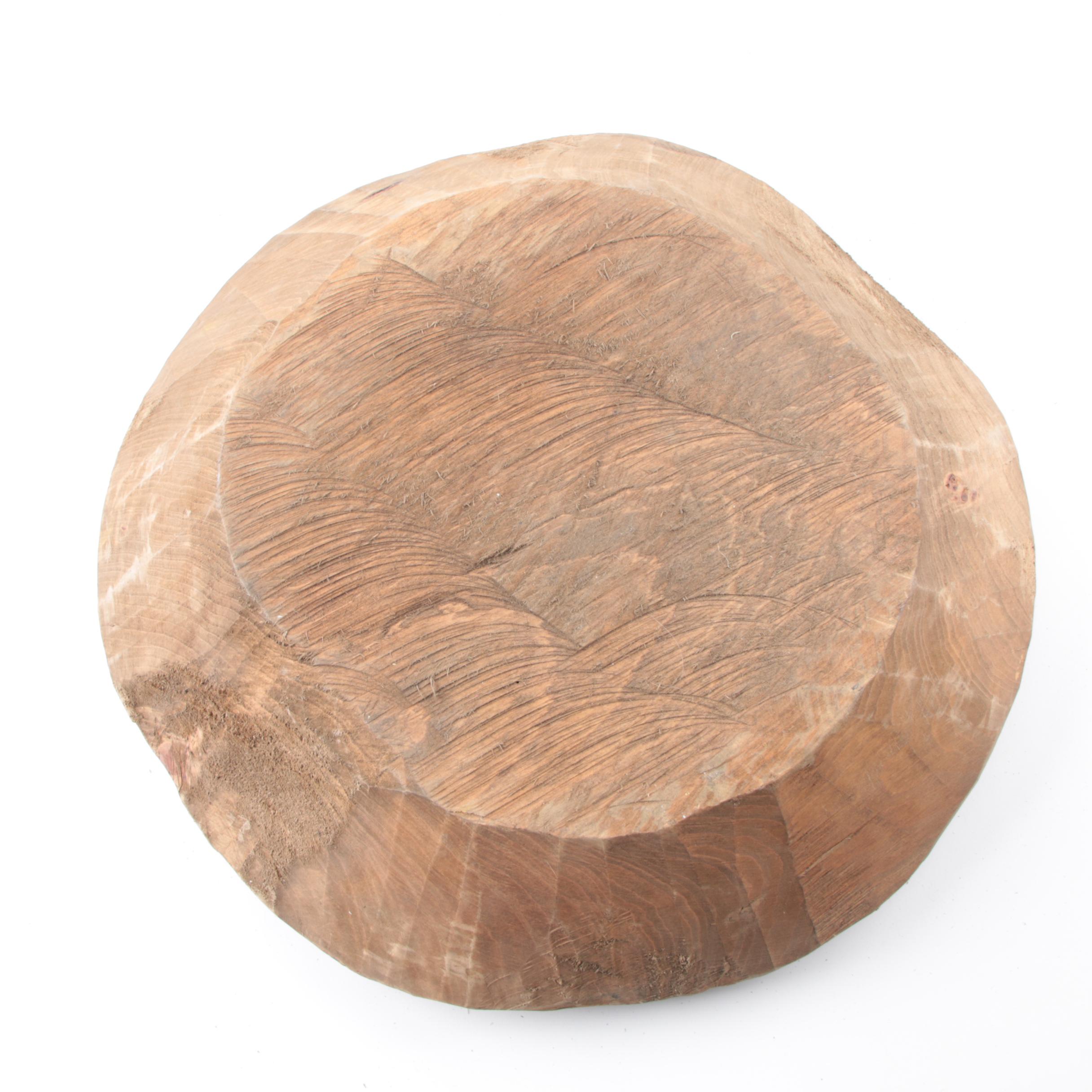 PRIORITY-Assorted Primitive Wood Bowls