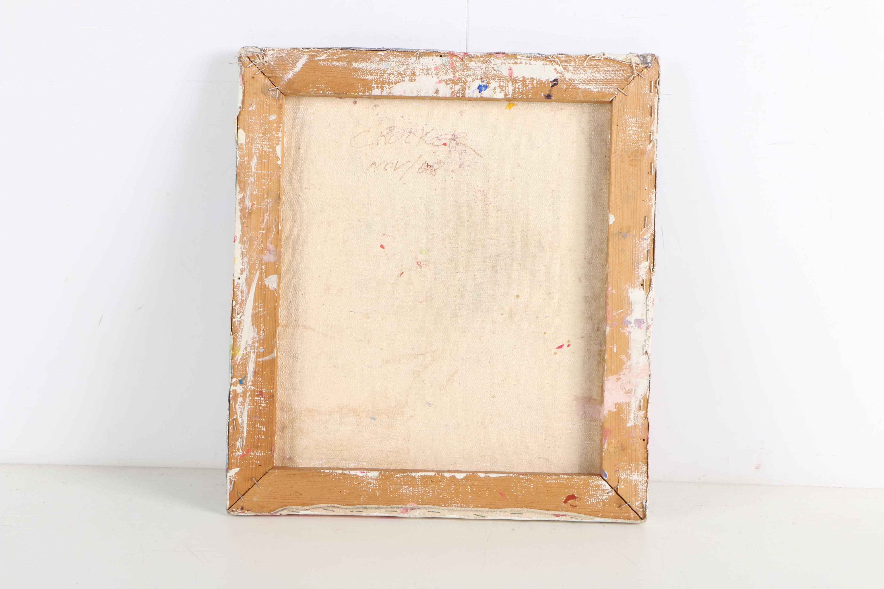 R. Brinton Crocker Oil Painting of Nudes