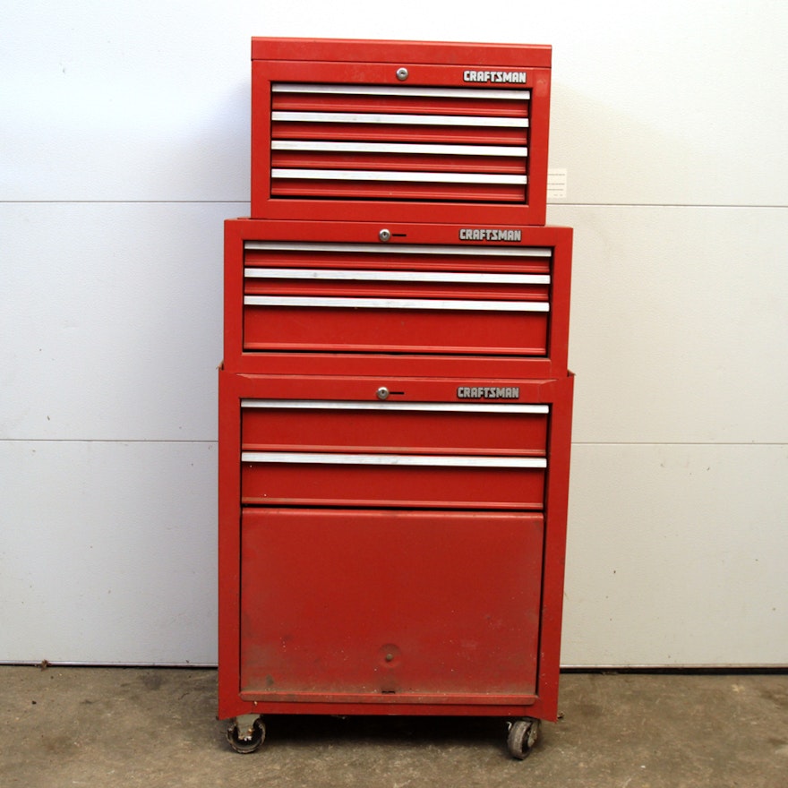 Craftsman Tool Chests with Tools