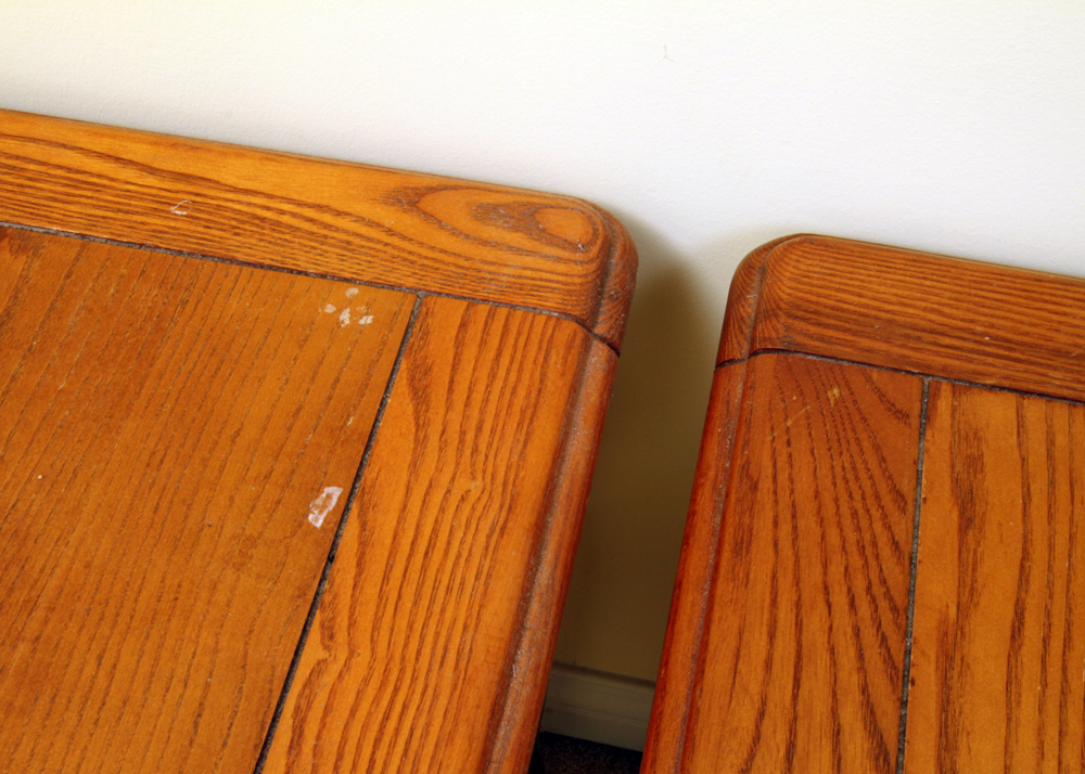 Pair of Country Style End Tables