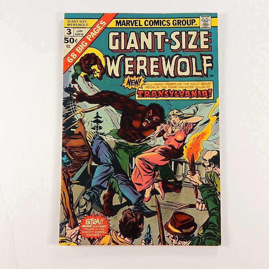 1975 Marvel Comics Giant-Size "Werewolf by Night"