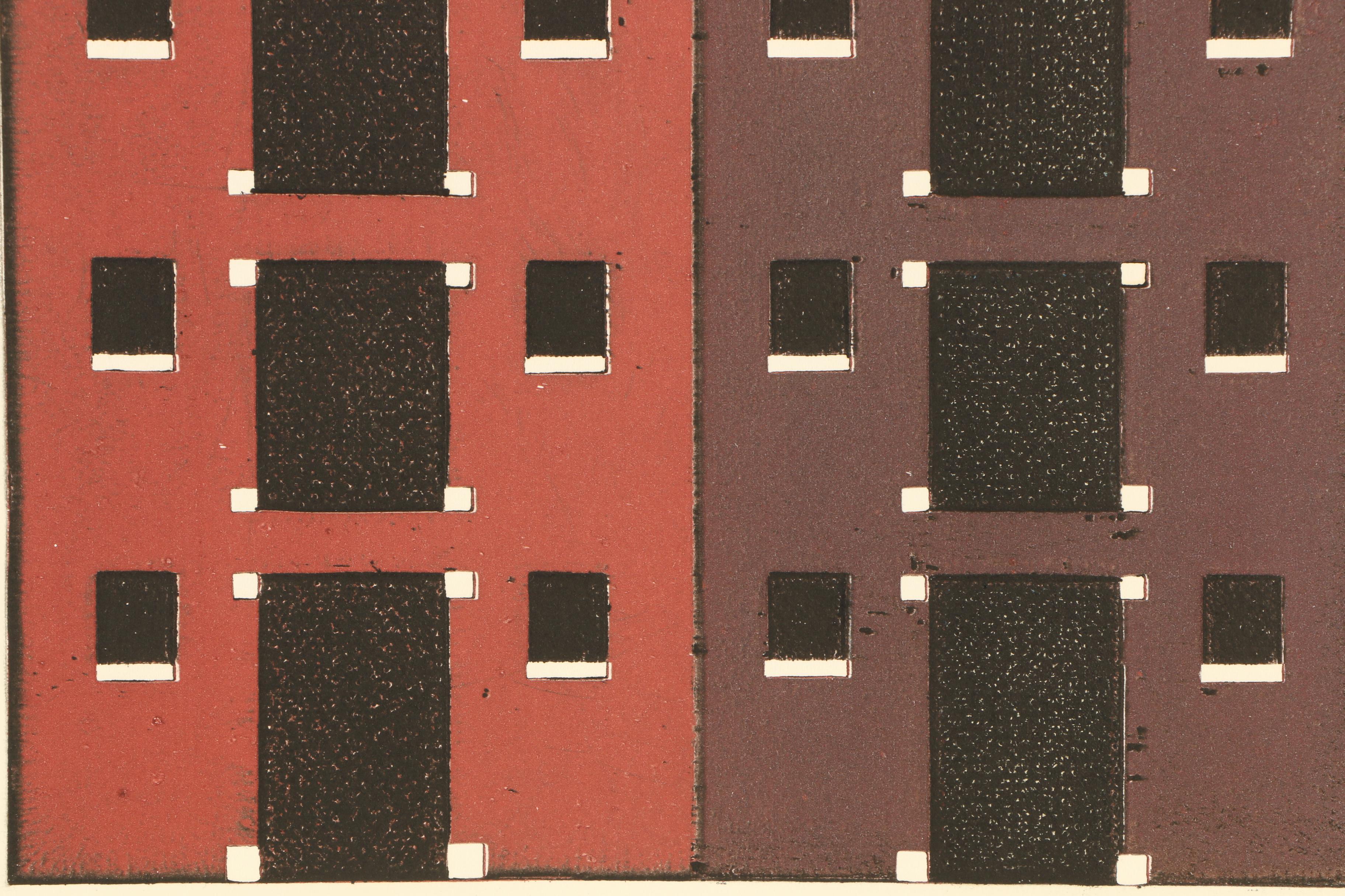 Nono Reinhold 1971 Etching with Aquatint