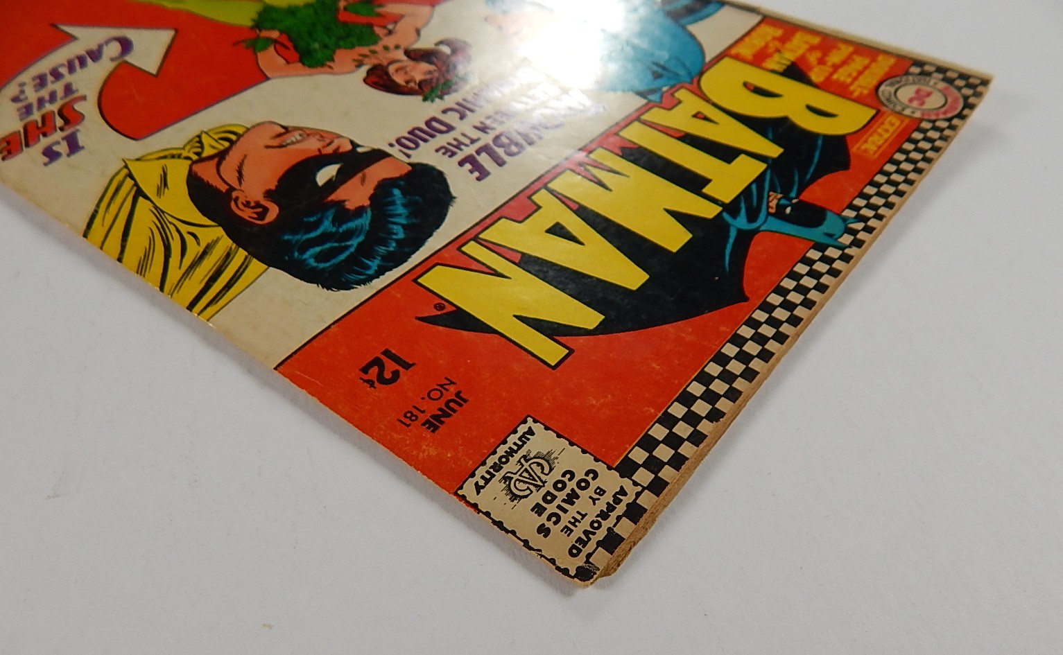 1966 "Batman" Issue #181 with First Poison Ivy Appearance