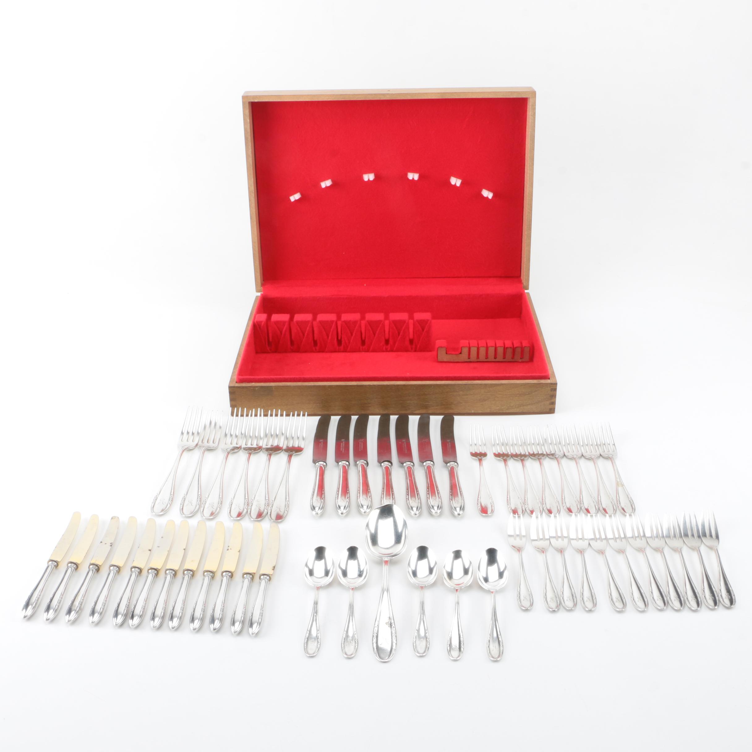 M.H. Wilkens & Söhne German 800 Silver Flatware Set