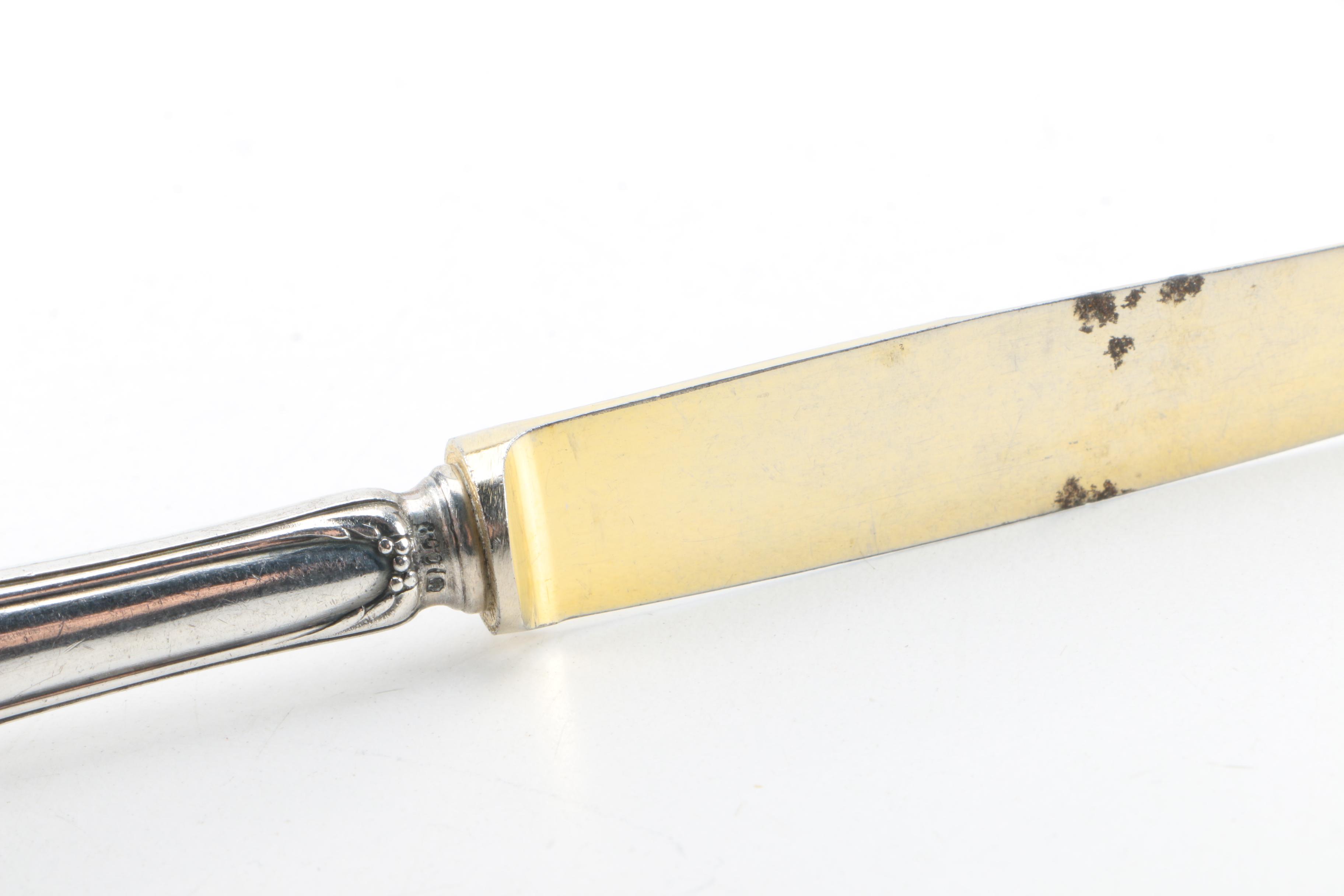 M.H. Wilkens & Söhne German 800 Silver Flatware Set