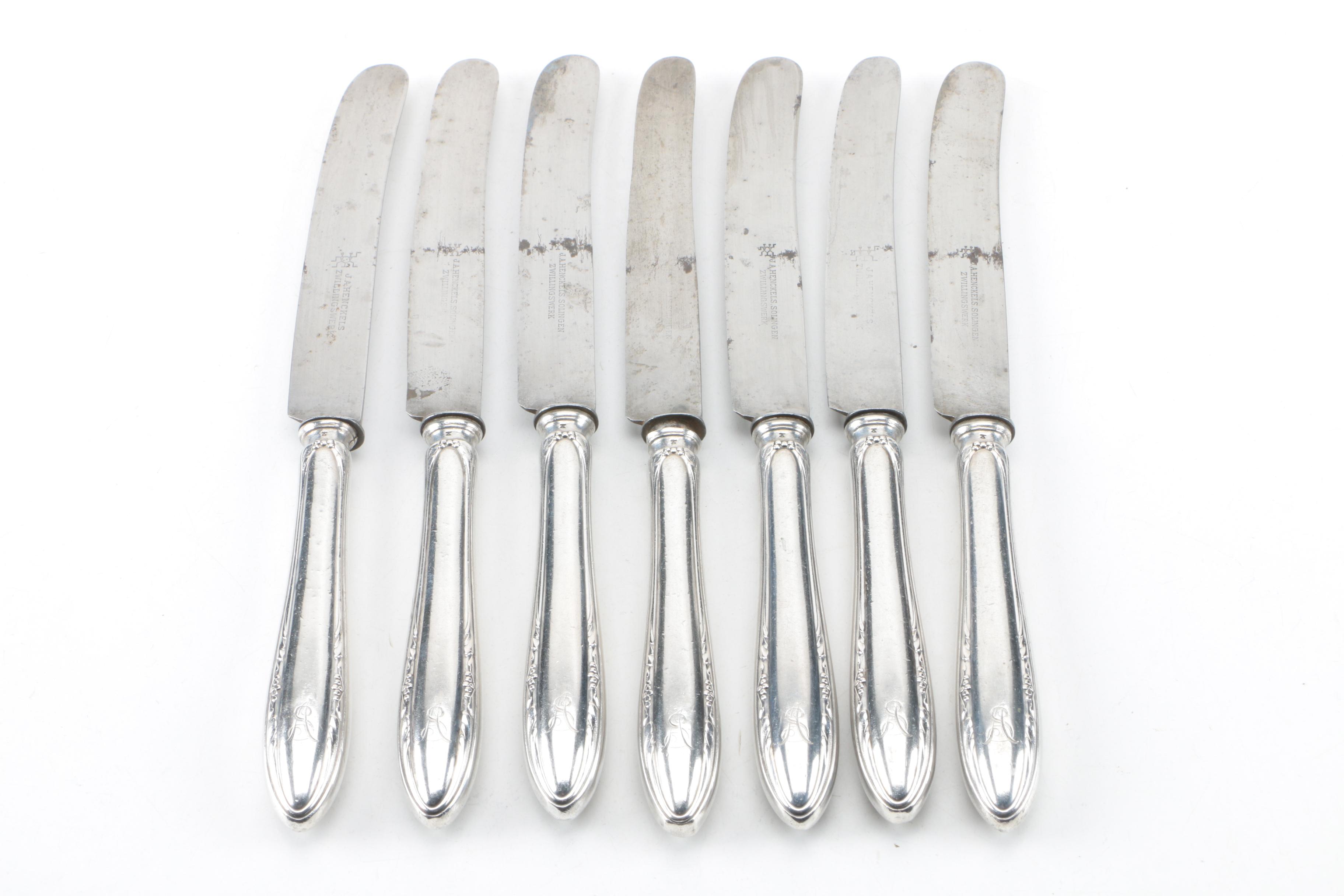 M.H. Wilkens & Söhne German 800 Silver Flatware Set