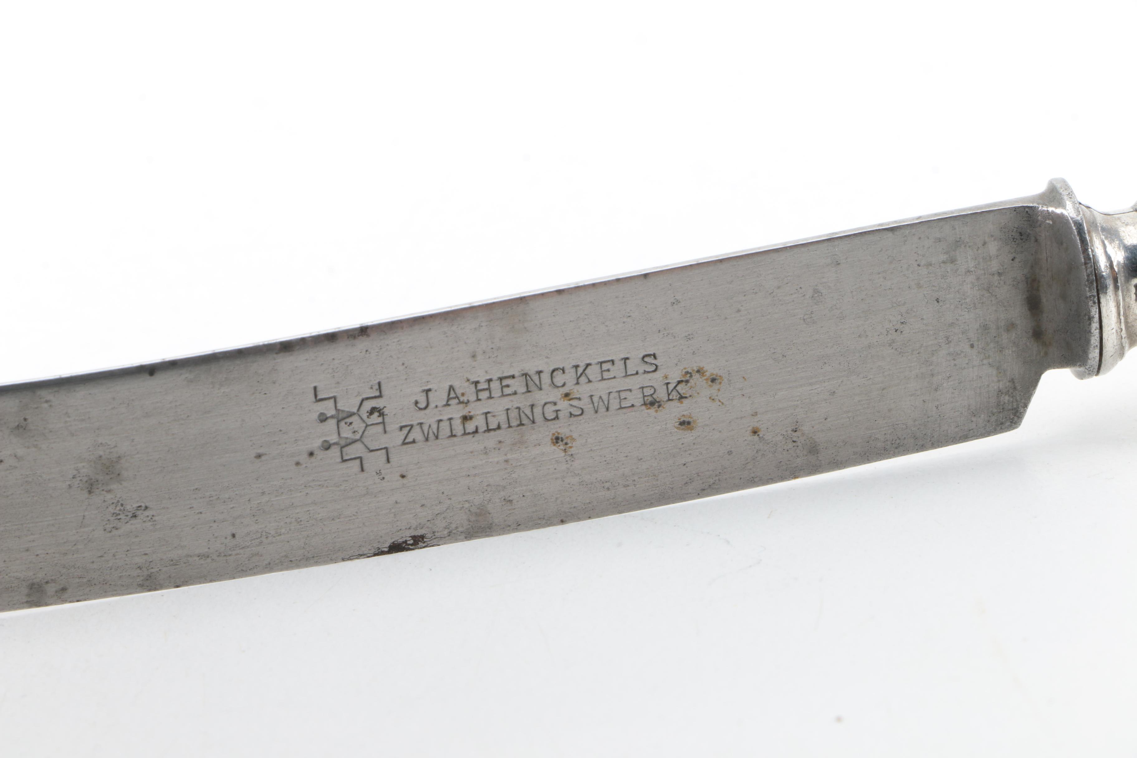 M.H. Wilkens & Söhne German 800 Silver Flatware Set