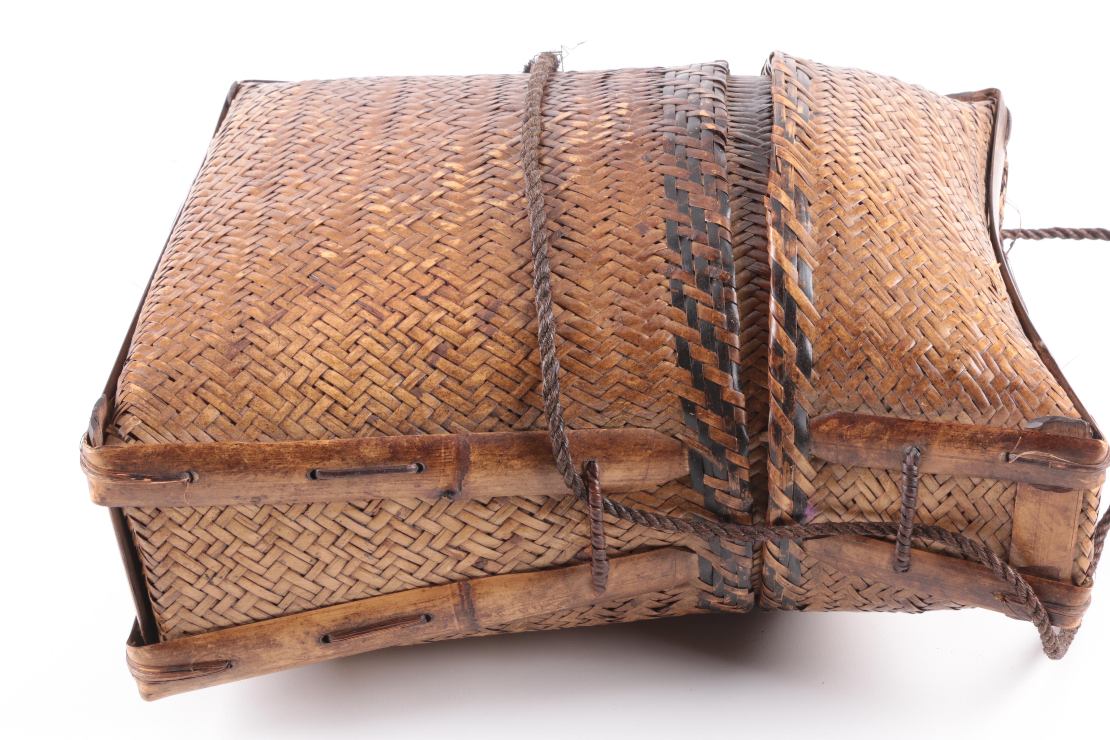 Country Cottage Basket and Hanging Plant Box