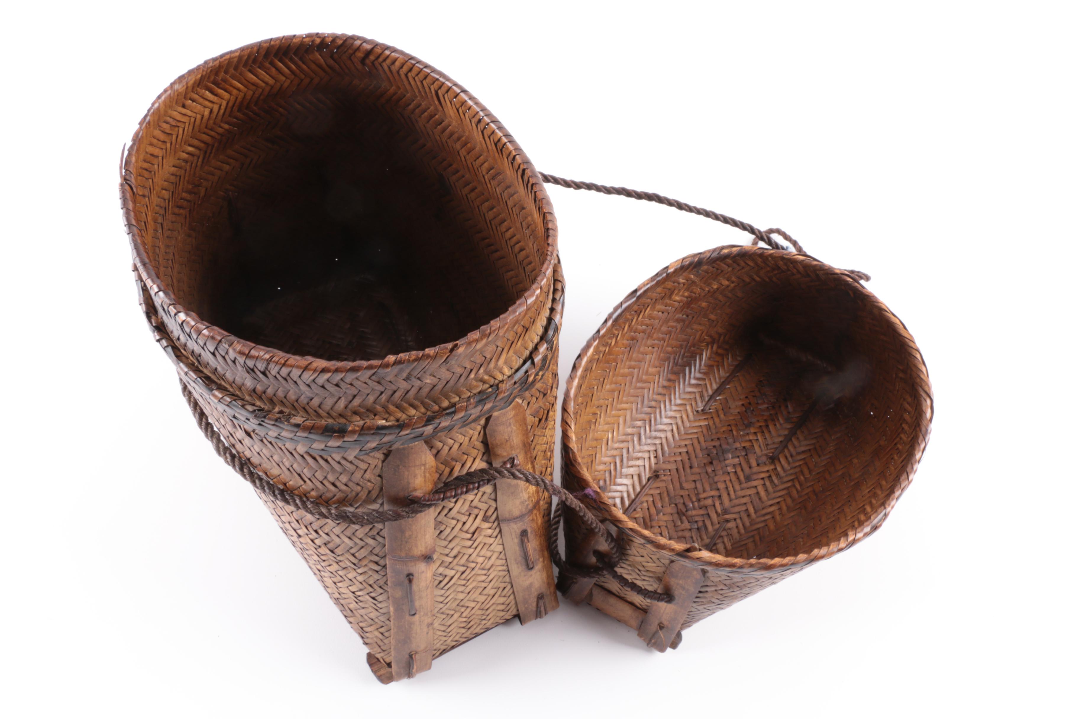Country Cottage Basket and Hanging Plant Box