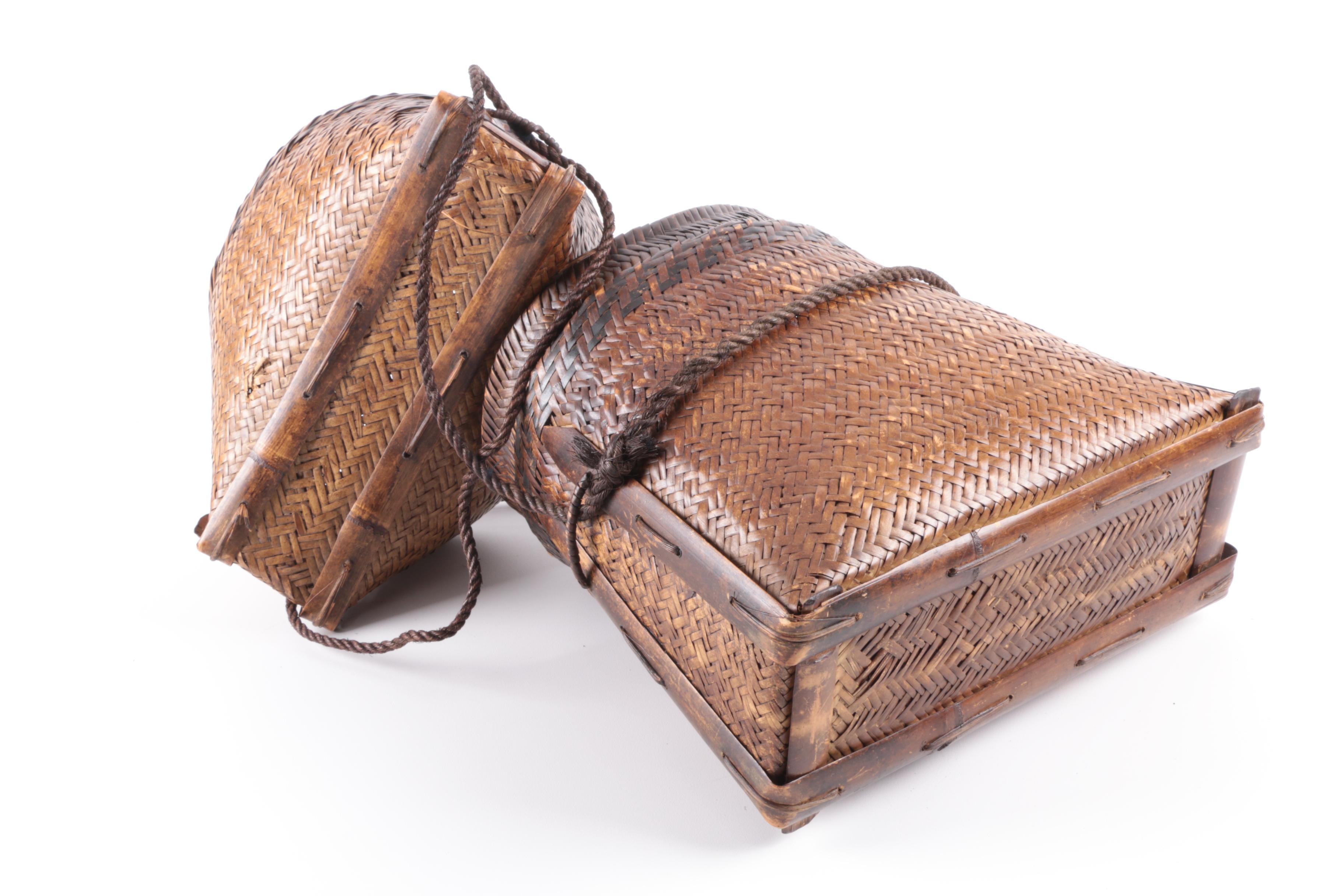 Country Cottage Basket and Hanging Plant Box