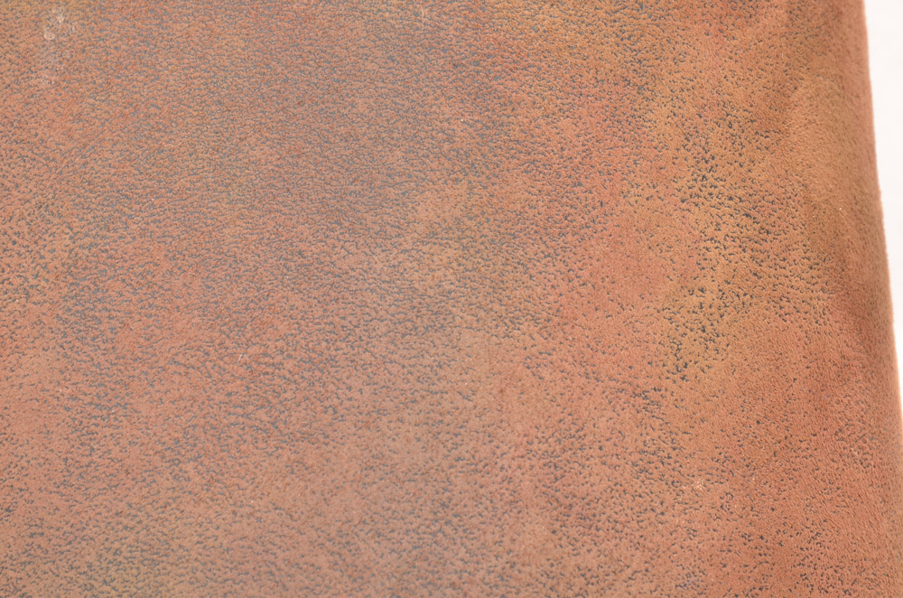 Brown Faux Suede Sofa