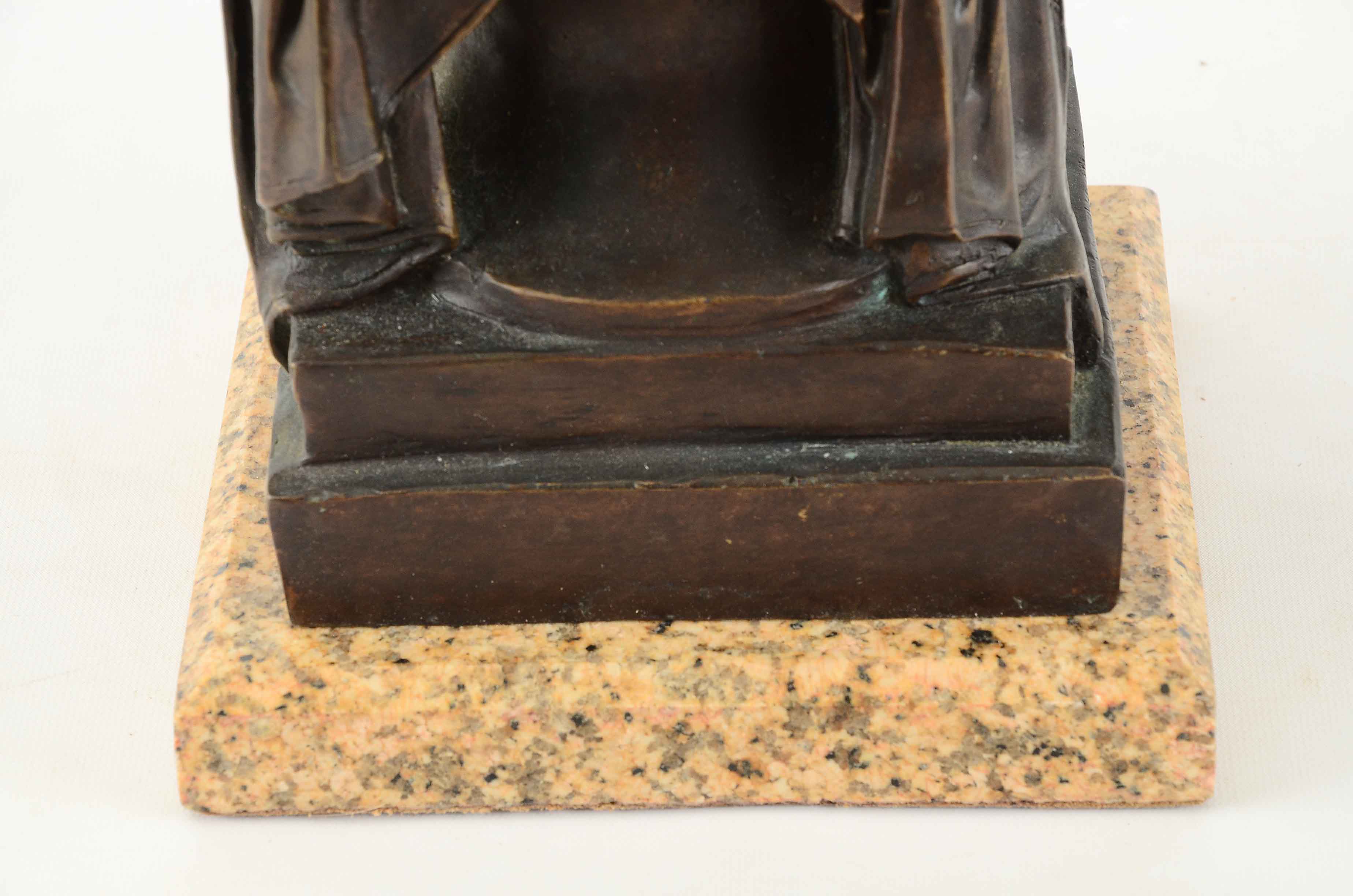 French 19th Century Bronze Bust of Madame Récamier, After Jean-Antoine Houdon