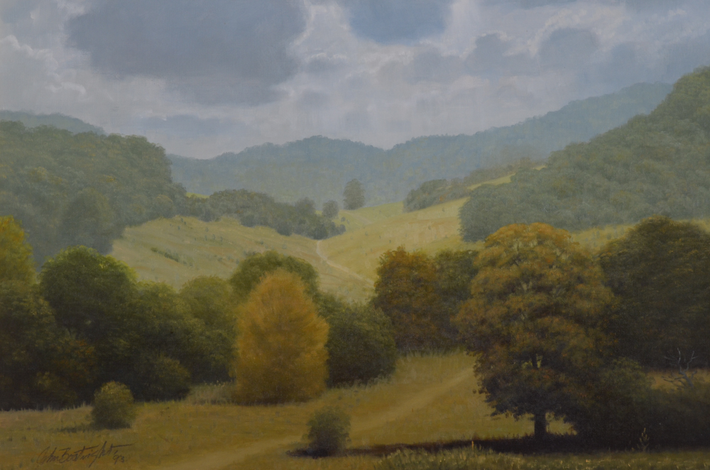 John Boatright Oil Painting of a Landscape