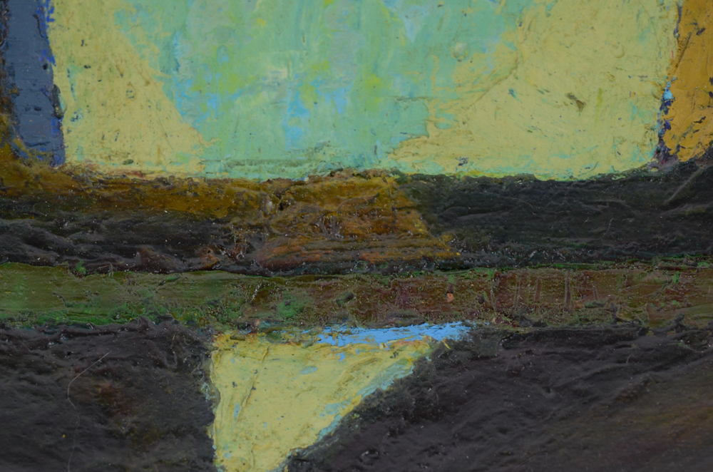 Edgar Hatten Vintage Oil Painting on Board