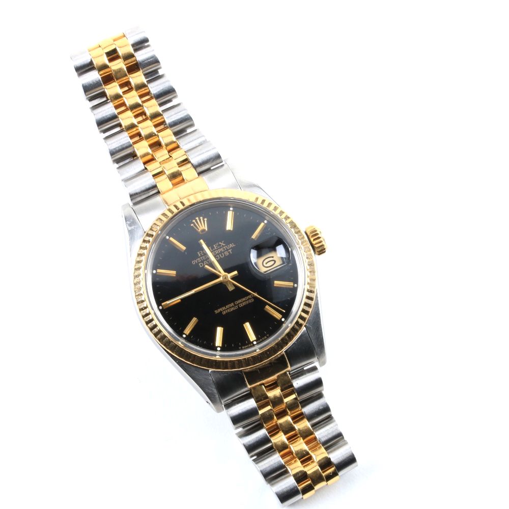 Rolex Oyster Perpetual Datejust 18K Gold and Stainless Steel Watch