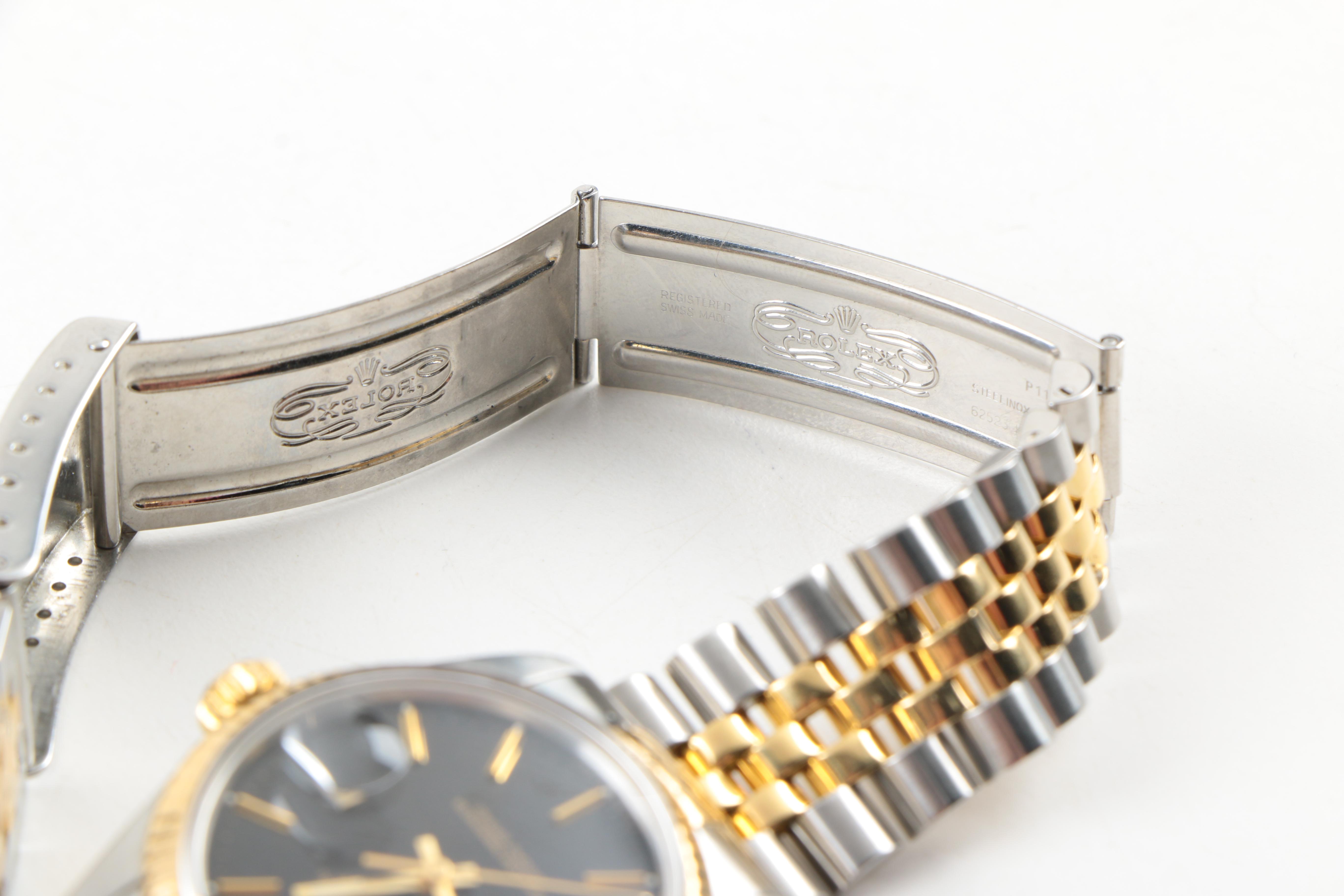 Rolex Oyster Perpetual Datejust 18K Gold and Stainless Steel Watch