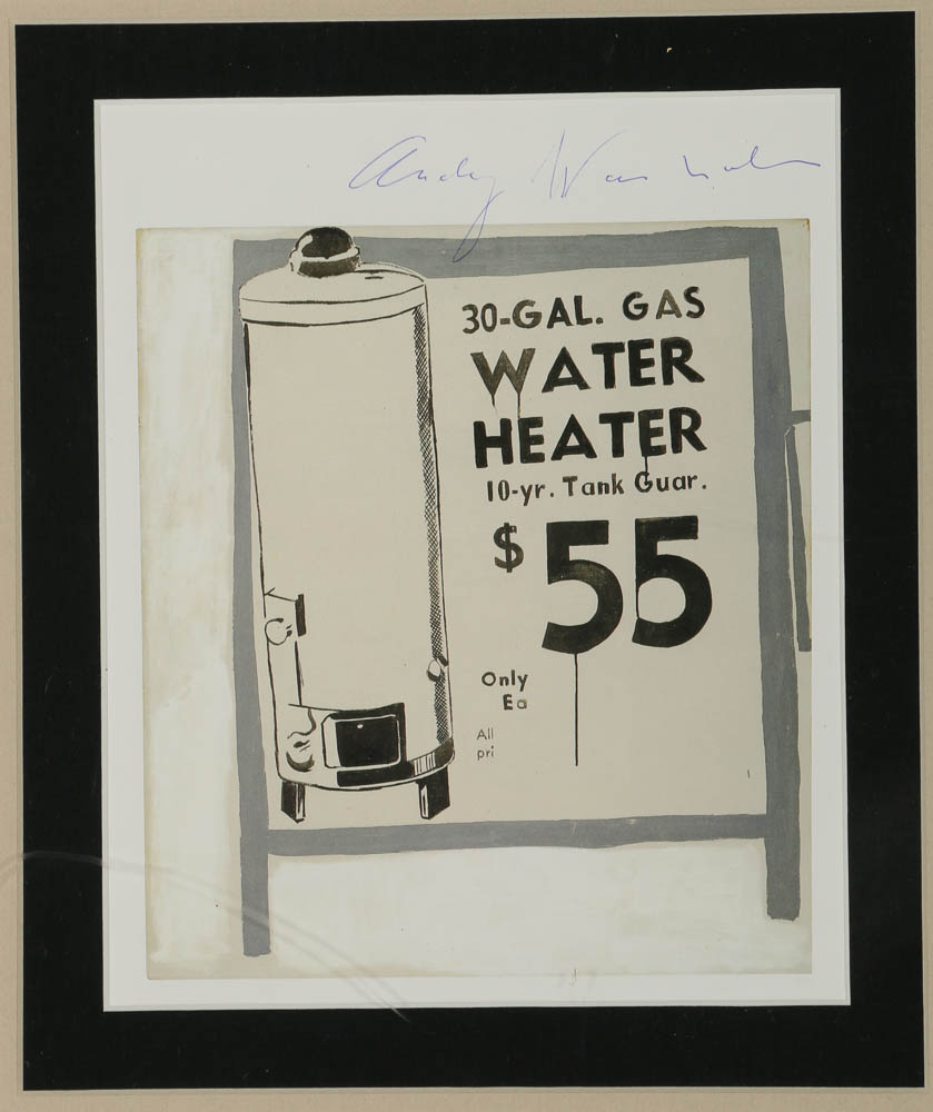 Offset Lithograph Print After Andy Warhol "Water Heater"