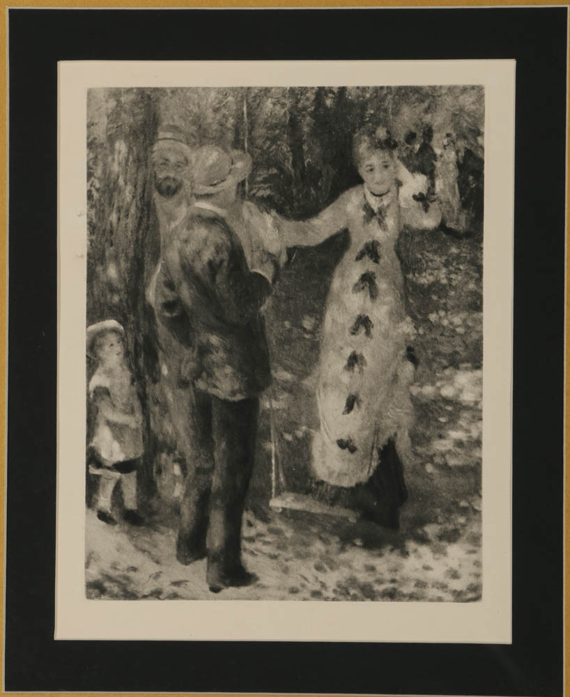 Reproduction Héliogravure After Renior "La Balançoire"