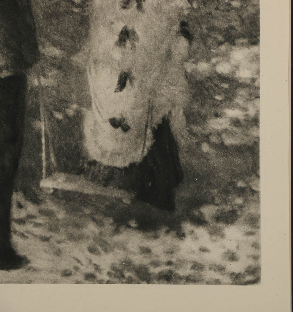 Reproduction Héliogravure After Renior "La Balançoire"