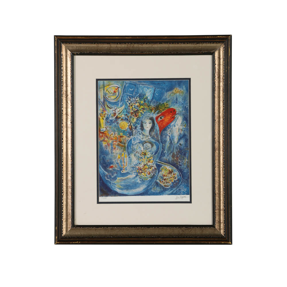 Giclée After Marc Chagall "Bella Facsimile"