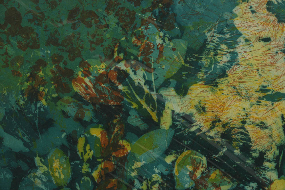 Nino Cordino Aquatint "Running Girl"