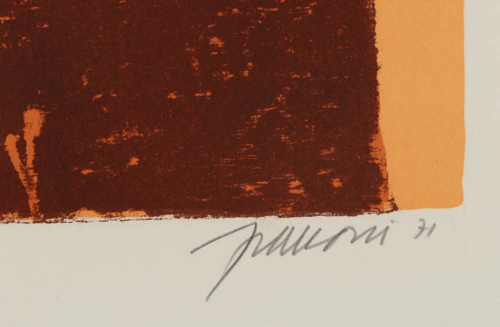 Antonio Frasconi Woodblock Print "Sauk Chief"