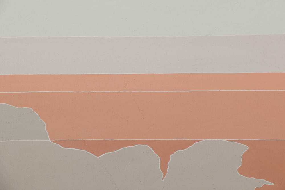 Diane O'Leary Gouache Painting "Moonrise - The Grand Canyon"