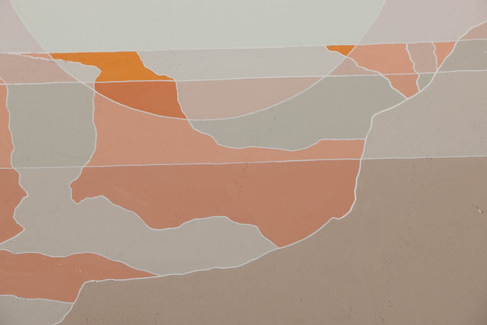 Diane O'Leary Gouache Painting "Moonrise - The Grand Canyon"