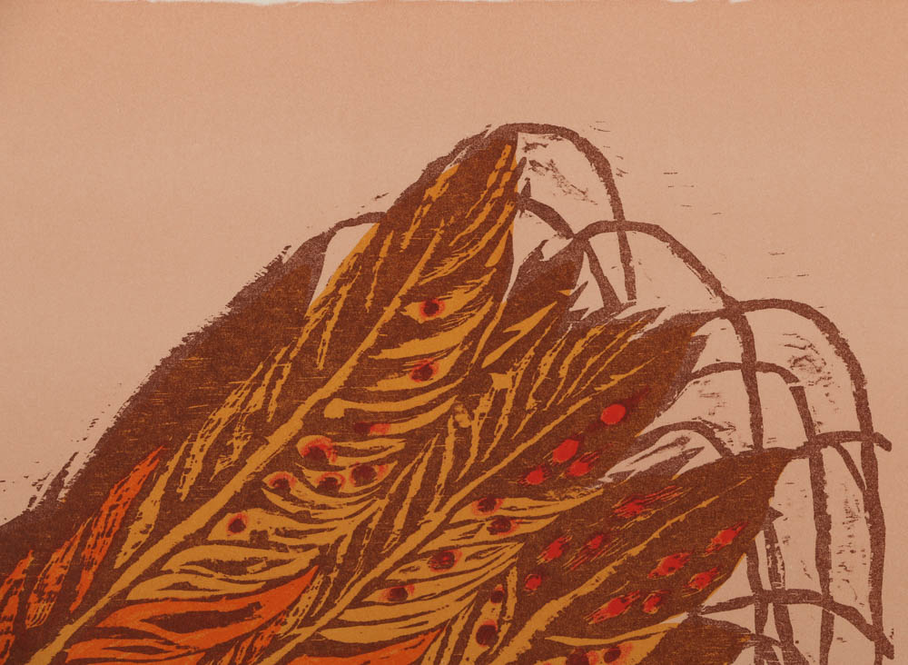 Antonio Frasconi Woodblock Print "Chief Sitting Bull"