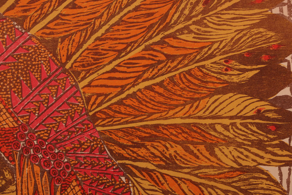 Antonio Frasconi Woodblock Print "Chief Sitting Bull"