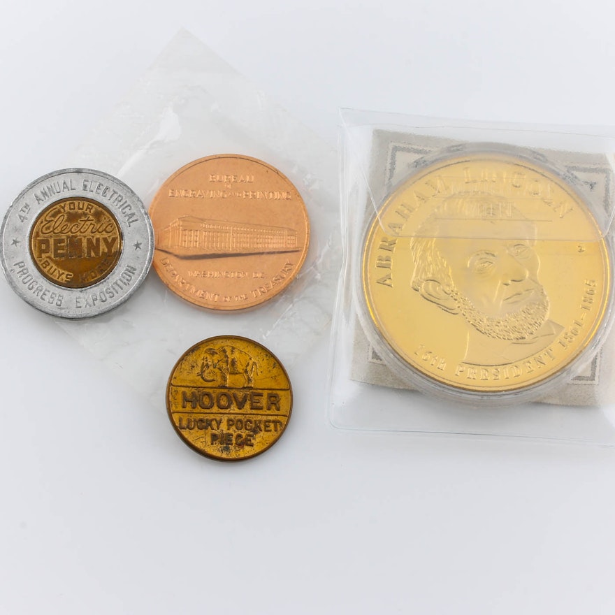 Group of Various Medals and Tokens