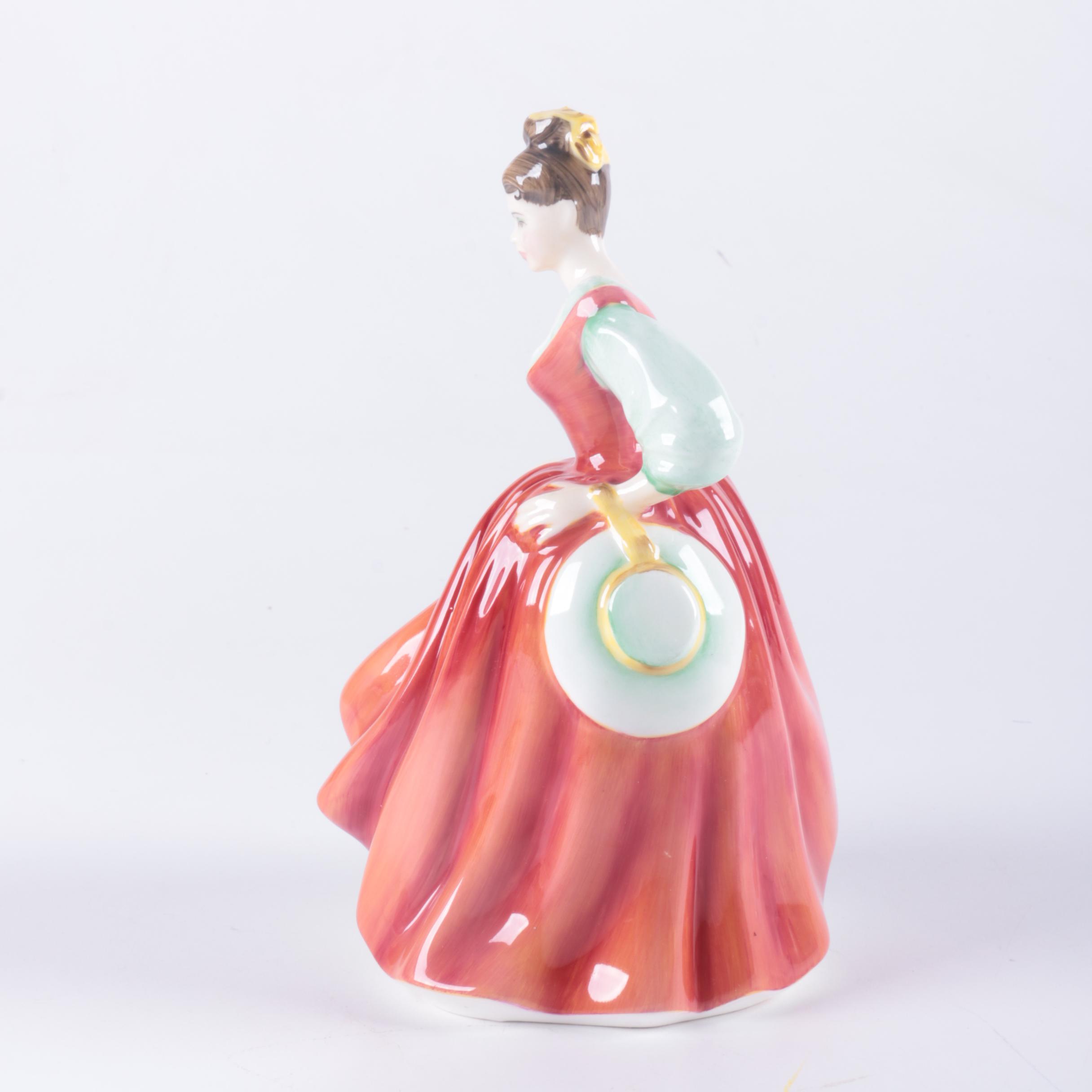Royal Doulton "Fair Lady (Red)" and "The Last Waltz" Bone China Figurines