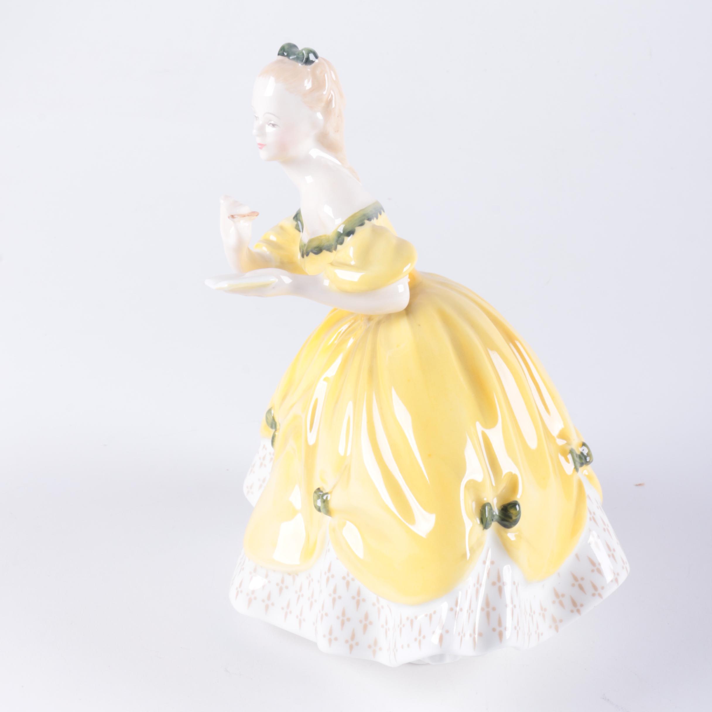 Royal Doulton "Fair Lady (Red)" and "The Last Waltz" Bone China Figurines