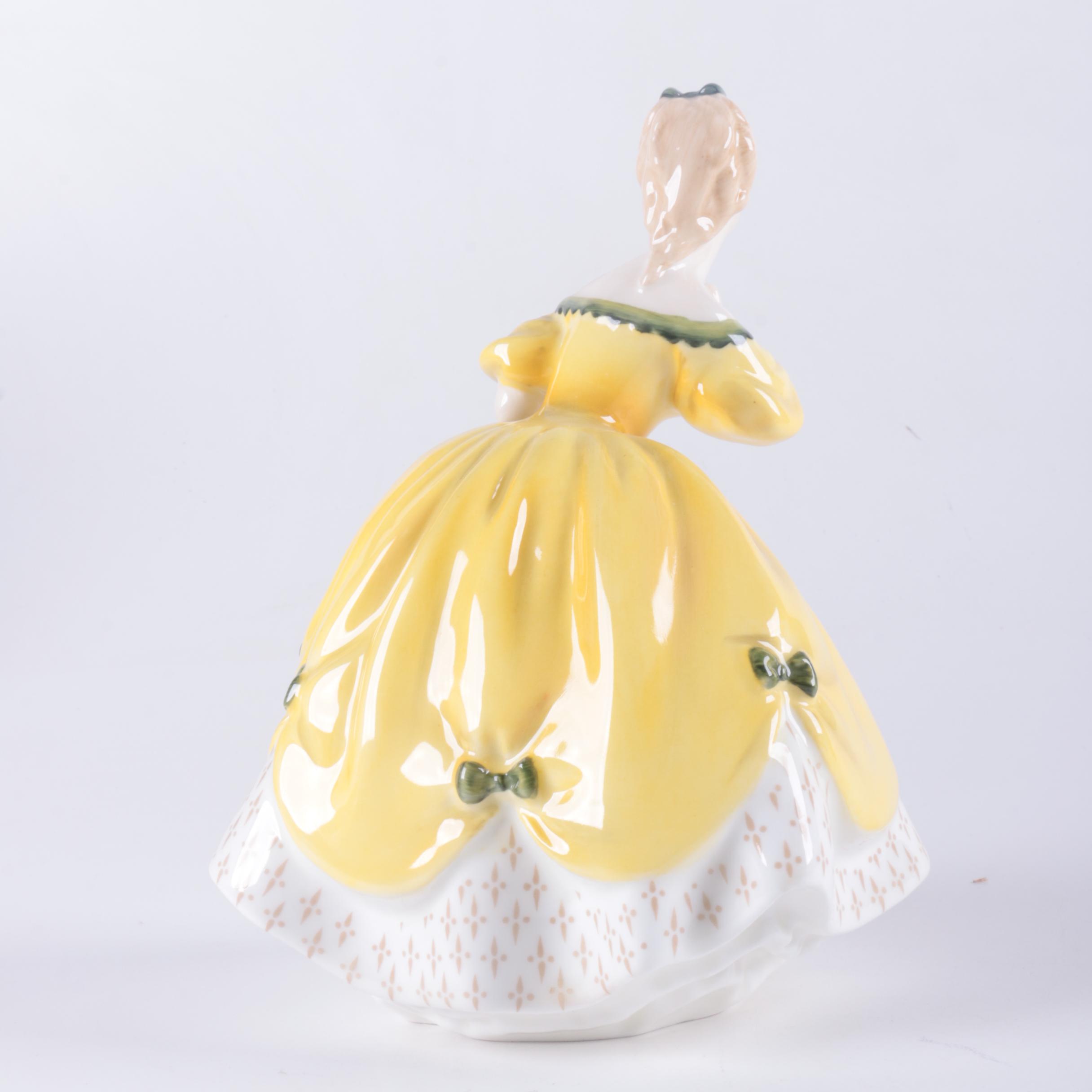 Royal Doulton "Fair Lady (Red)" and "The Last Waltz" Bone China Figurines