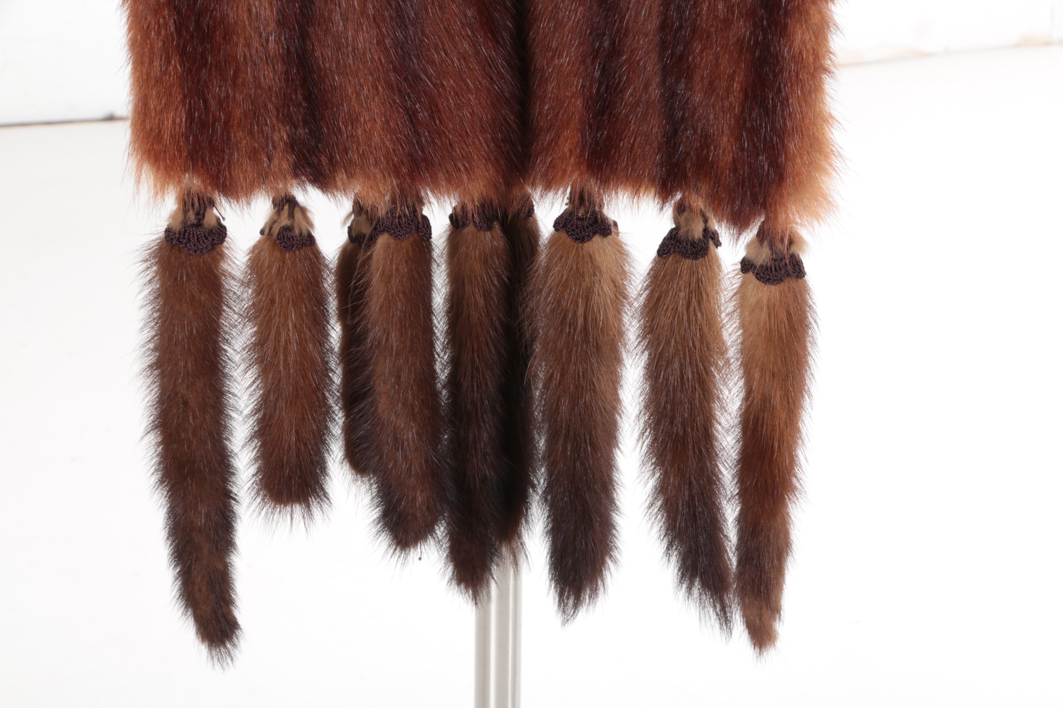 Vintage Joslin's Marmot Fur Stole