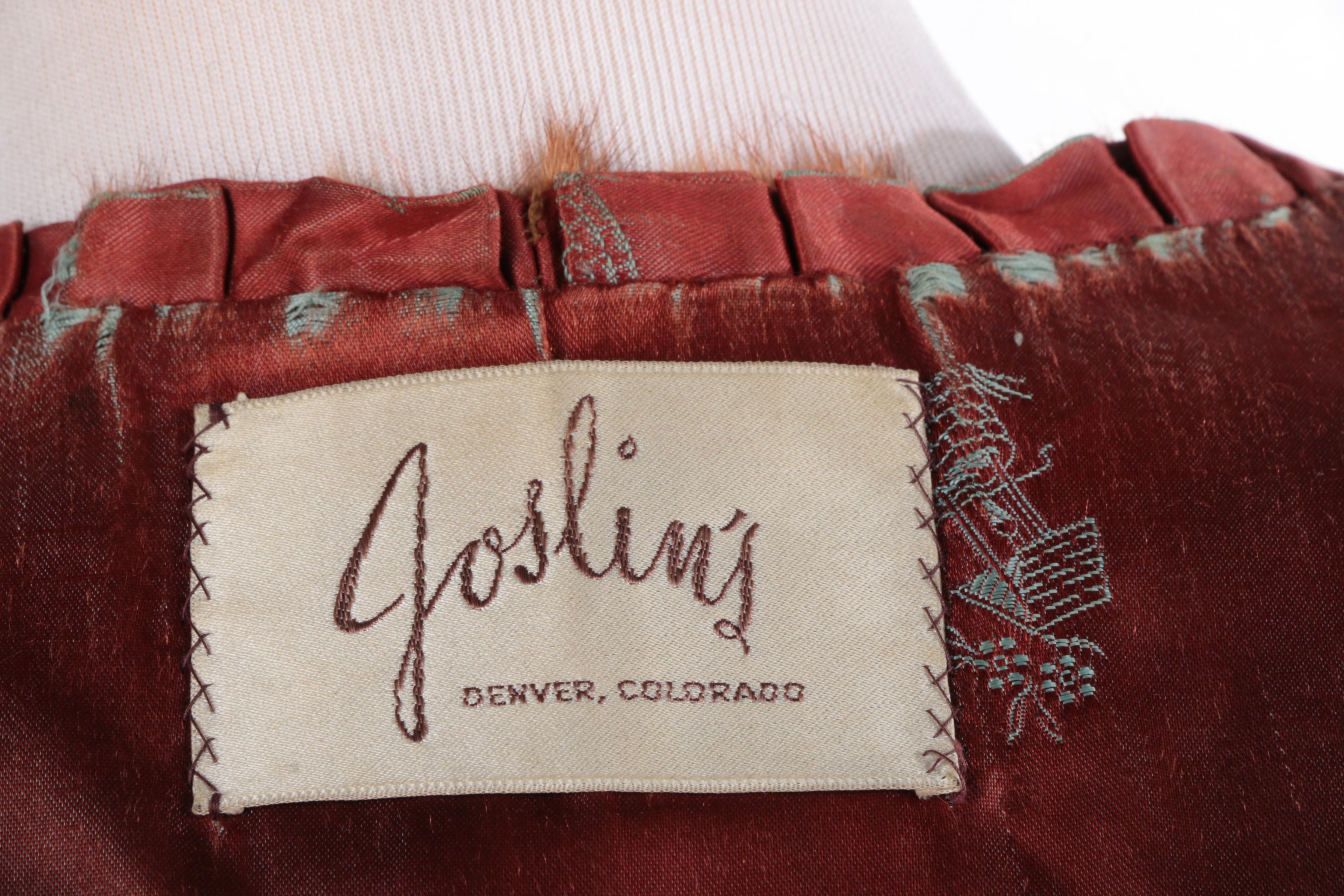 Vintage Joslin's Marmot Fur Stole