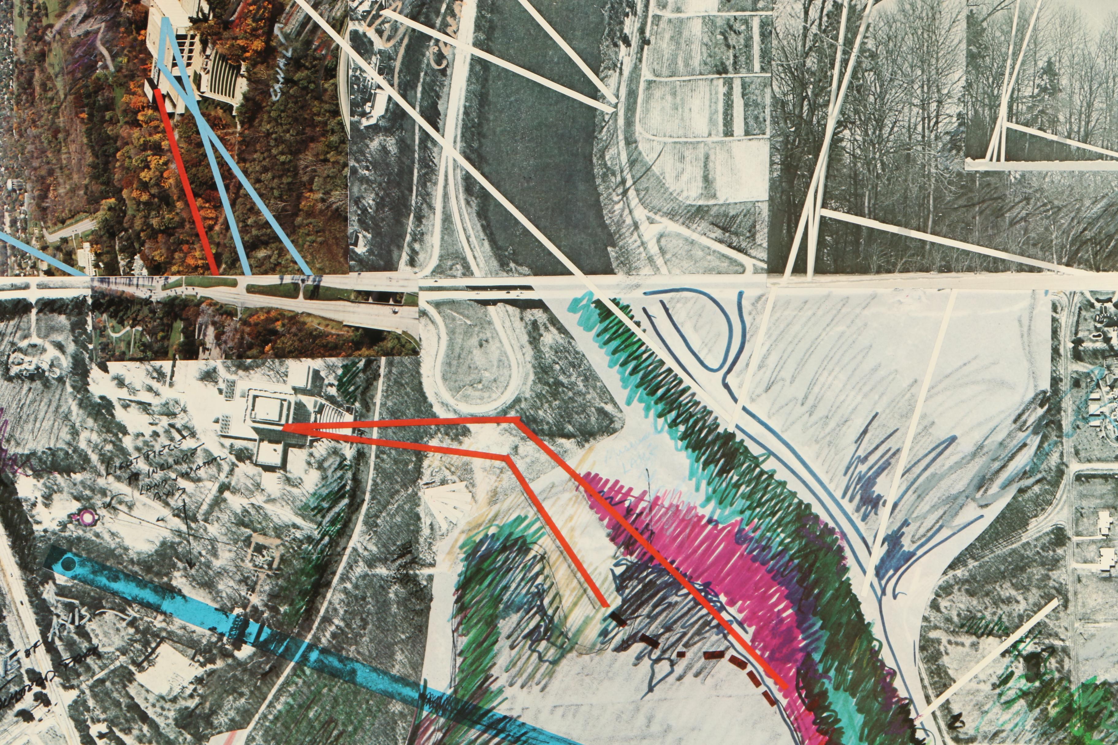 John David Mooney Signed Indianapolis Museum of Art Exhibition Poster